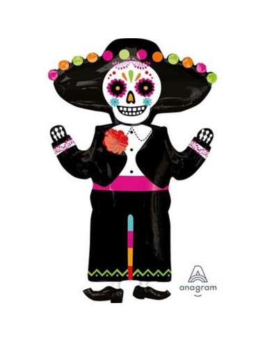 SS DAY OF THE DEAD SKELETON