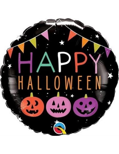 18"HALLOWEEN PUMPKINS & BANNERS