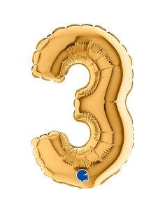 NUMERO 3 GOLD CM 18 CF 10