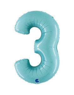 NUMERO 3 PASTEL BLUE CM 102