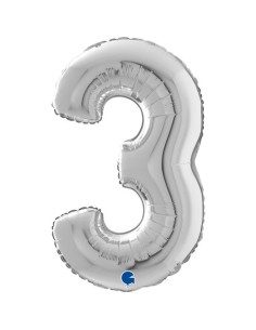 NUMERO 3 SILVER CM 66