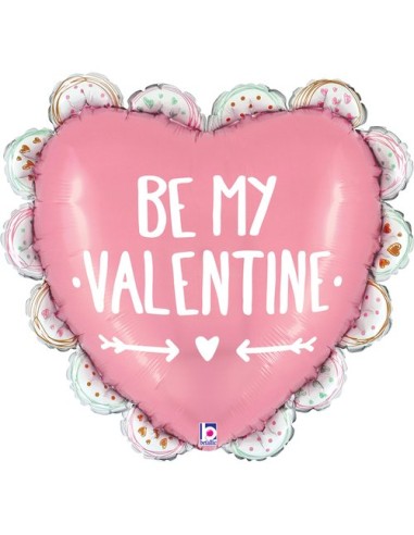 VALENTINE DOODLE RUFFLED HEART CM.74