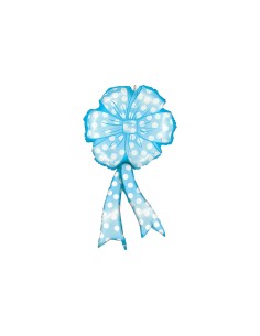 COCCARDA AZZURRA 87X56