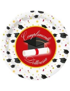 CF.8 PIATTI CM 23 COMPLIMENTI DOTTORE