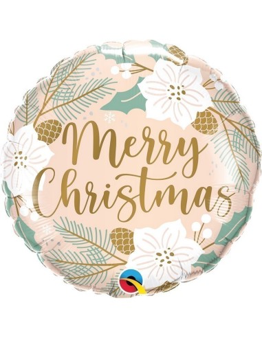 18"CHRISTMAS FLORAL