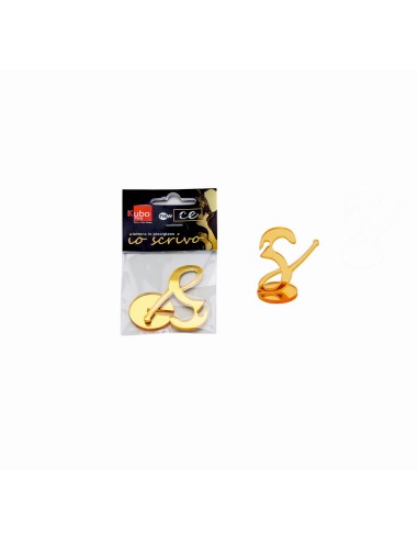 LETTERA S CORSIVO PLEXI MINUSCOLA ORO