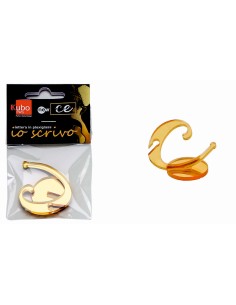 LETTERA C CORSIVO PLEXI MINUSCOLA ORO