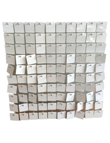 PANNELLI PAILLETTES CM.30X30 BIANCO