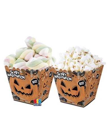 6 SWEET BOX SCARY HALLOWEEN 6,5X8X6,5