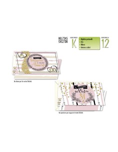 BIGLIETTI NOZZE PORTASOLDI PZ 6