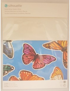 MEDIA-GLTW-ADH CARTA ADESIVA GLITTER BIA