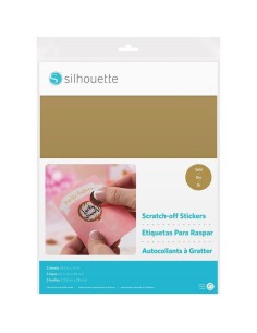 MEDIA-SCRATCH-GLD FOGLI GRATTA E VINCI CCOLORE DORATI 5FF...