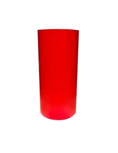 VINILE ROSSO LUCIDO 10MT X 30 CM