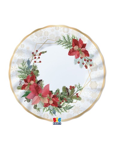 CF.6 PIATTI CM 30 ELEGANT CHRISTMAS
