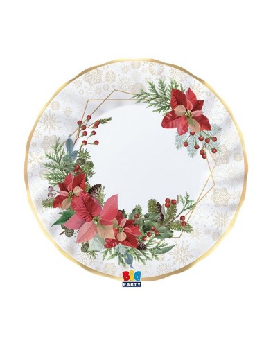 CF.6 PIATTI CM 25 ELEGANT CHRISTMAS