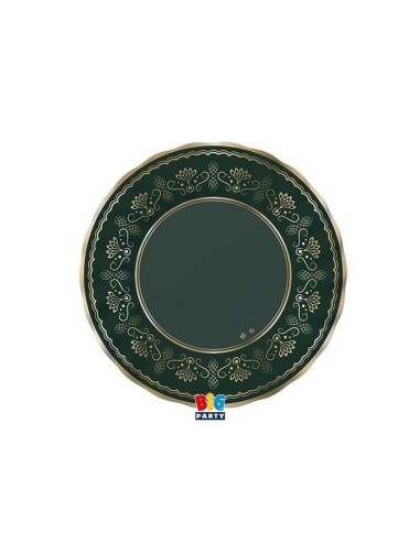 CF.6 PIATTI CM 20 ROYAL GREEN GOLD