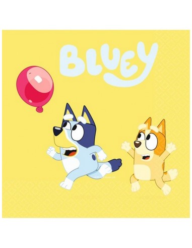 20 NAPKINS BLUEY 33X33