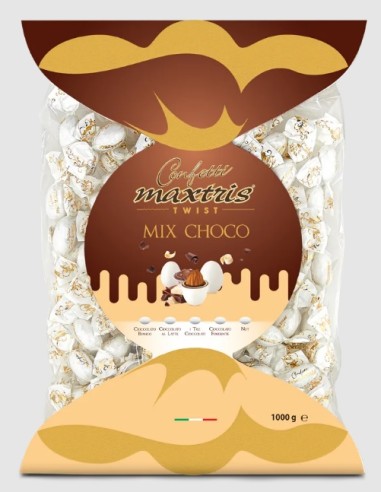 BUSTA TWIST MAXTRIS MIX CHOCO 1 KG
