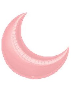 SS PASTEL PINK SATEEN CRESCENT