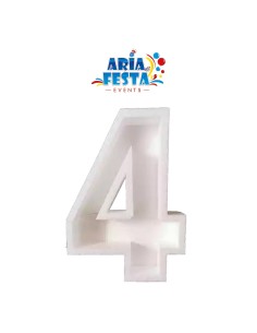 PORTA PALLONCINI POLISTIROLO 1MT NUM 4