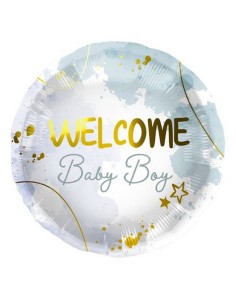 18"WELCOME BABY BOY