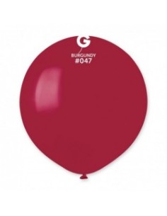 19"PALLONI LATTICE PASTEL.BURGUNDY CF.25