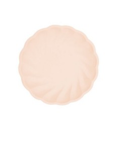 6 PLATES ROUND VERT DECOR.22,9 ORANGE