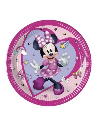 PIATTO 20 CM 8 PZ MINNIE JUNIOR