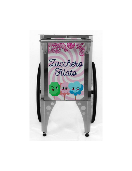 CARRETTINO"MINI CANDY"INOX PER FILAZUCCHERO