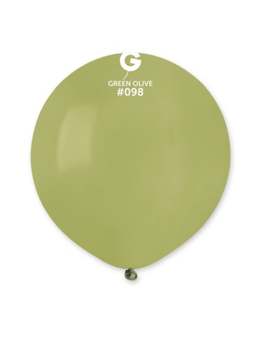 19"PALLONI LATTICE PAST.GREEN OLIVE CF25
