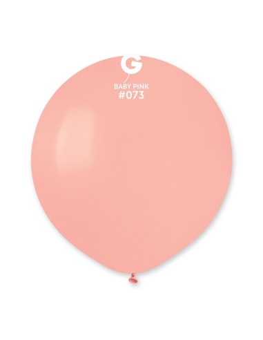 19"PALLONI LATTICE PAST.BABY PINK CF.25