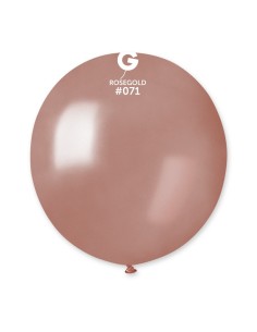 19"PALLONI LATTICE METAL.ROSE GOLD CF.25