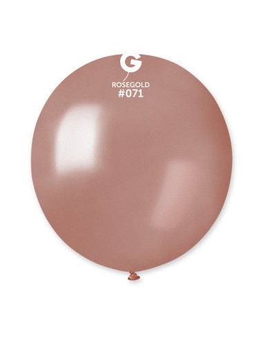 19"PALLONI LATTICE METAL.ROSE GOLD CF.25