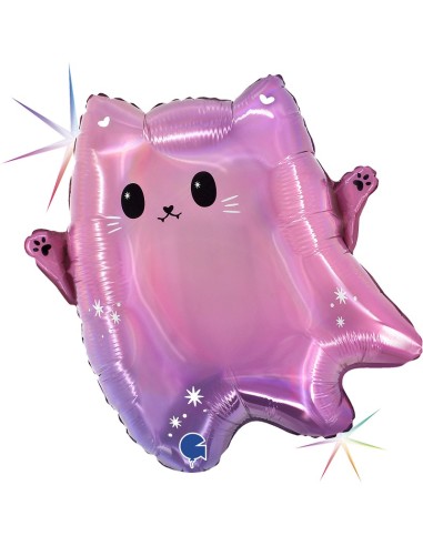 18"KAWAII GHOST CAT