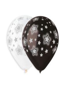 12"PALLONI STAMPA COSMIC STAR CF.25