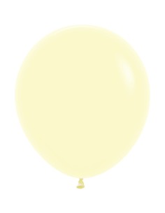 PALLONCINO GIALLO PASTELLO(620)18"CF.25