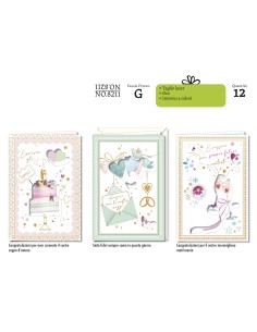 BIGLIETTI NOZZE  TAGLIO LASER PZCF 6