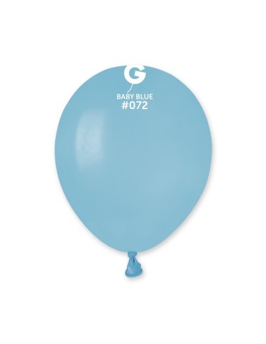 5"PALLONI LATTICE PAST.BABY BLUE CF.100