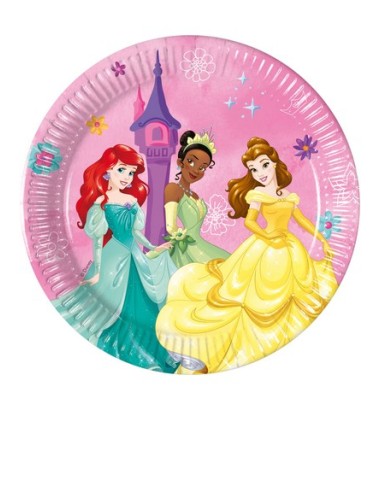 PIATTO 20 CM 8 PZ NEXT GEN PRINCESS LIVEYOUROS