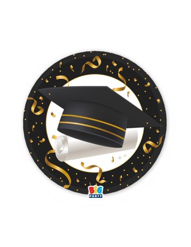 6 PIATTI CM 22 GRADUATION
