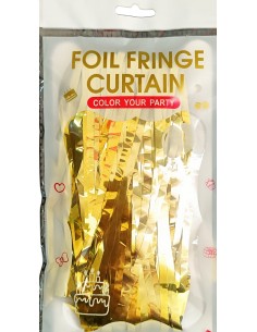 FOIL CURTAINS DARK GOLD 1 MT.X2 MT.