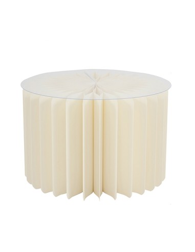 COLONNA CARTA 180 GR 30DX20H CM AVORIO