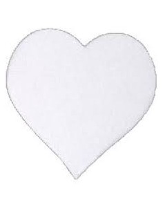 POLISTIROLO CUORE BIANCO DIAM 15 H 5