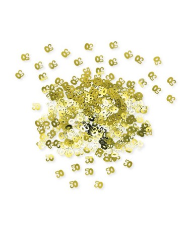 CORIANDOLI IN PLASTICA GR 15 50 ORO