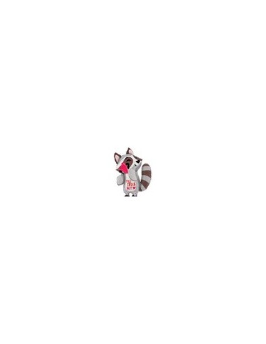 31"STOLE HEART RACCOON