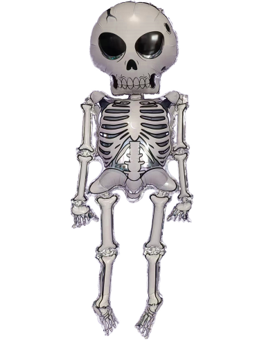 SKELETON FOIL BALLOON 158X86 CM