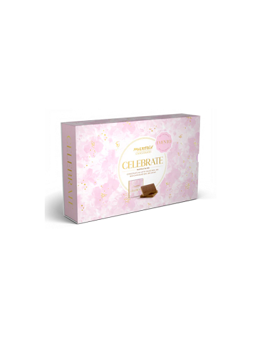 BOX CIOCCOLATO AL LATTE ROSA 500 GR