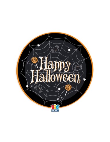6 PIATTI CM 18 SPOOKY HALLOWEEN