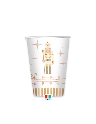 CF.6 BICCHIERI CC 250 GOLD NUTCRACKER