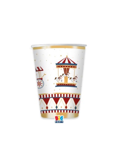 CF.6 BICCHIERI CC 250 CHRISTMAS CAROUSEL
